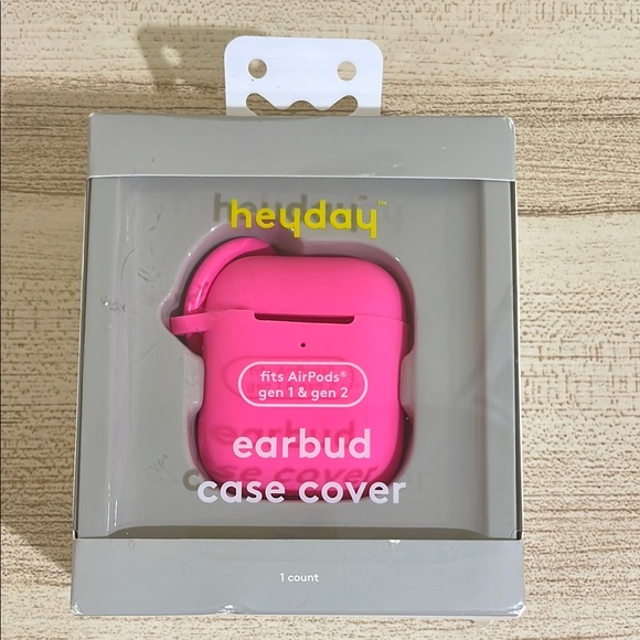 Heyday Pink Earbud Case - Picture 1 of 3